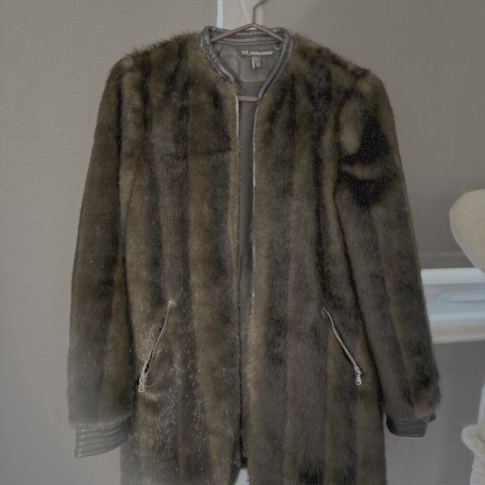 Zara Faux Fur Coat
